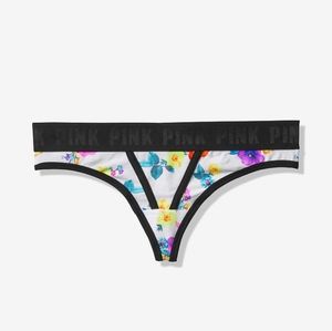 Victoria Secret Logo Thong Size X-Small NWT